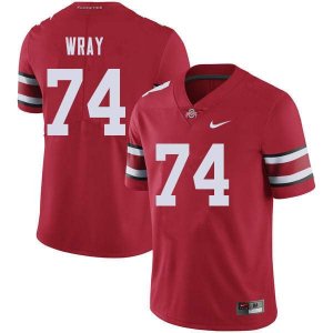 NCAA Ohio State Buckeyes Men's #74 Max Wray Red Nike Football College Jersey FVS5245SK